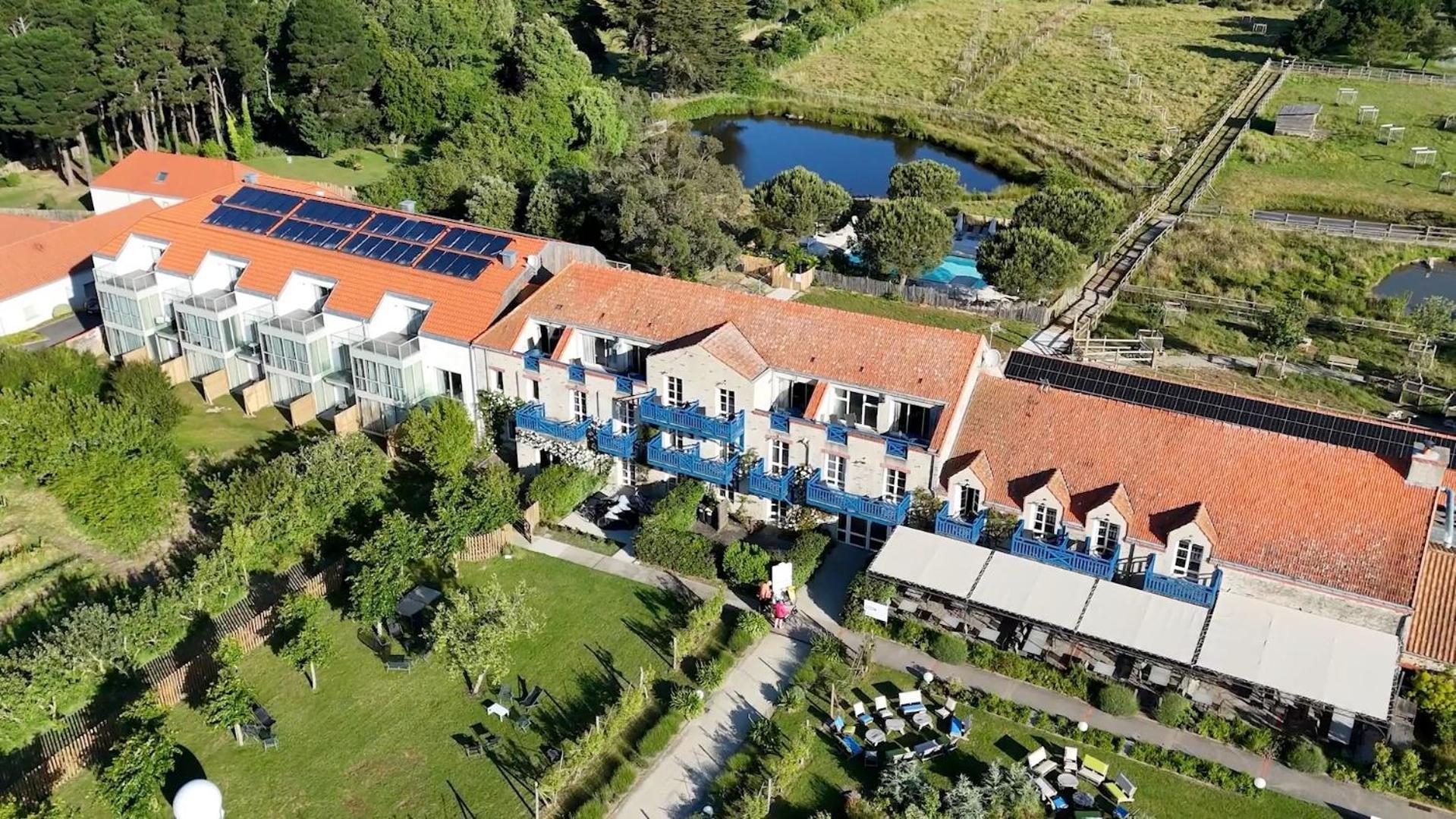 Eco-Domaine La Fontaine - Hotel-Spa Порник Екстериор снимка